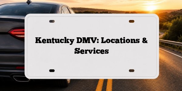 Kentucky DMV: Locations & Services